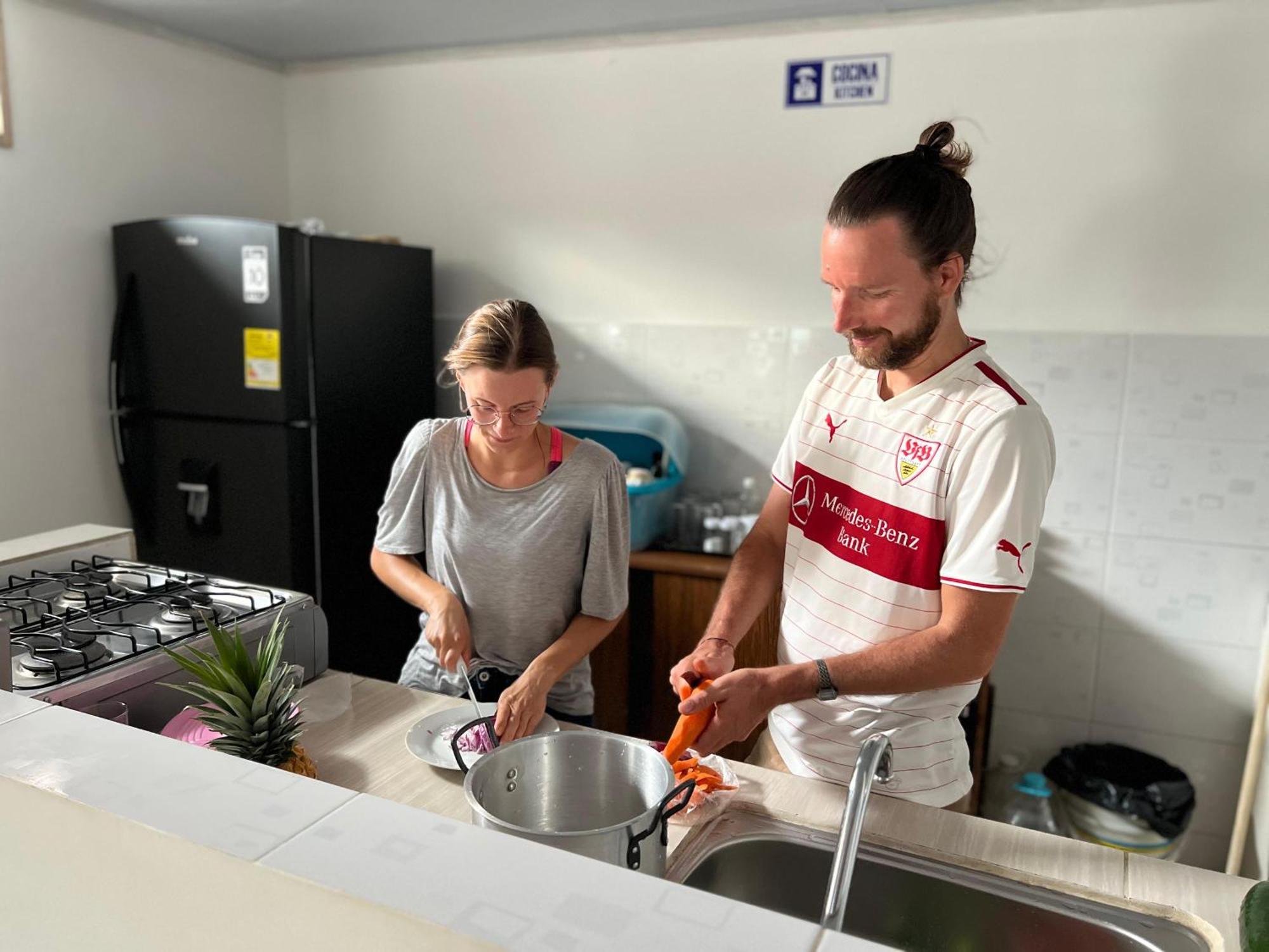 Los Nonos Hostel Guadalupe Eksteriør billede
