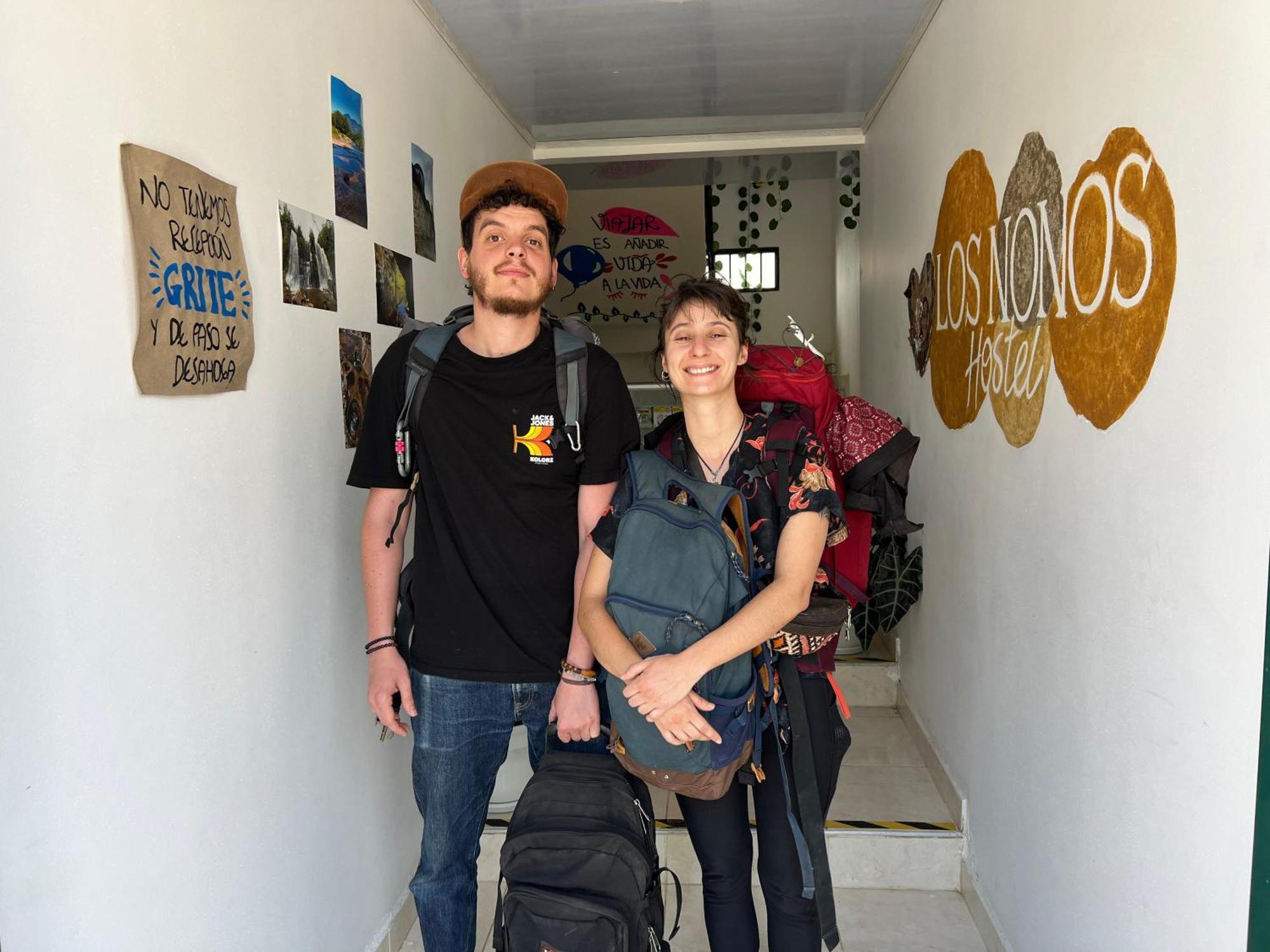 Los Nonos Hostel Guadalupe Eksteriør billede